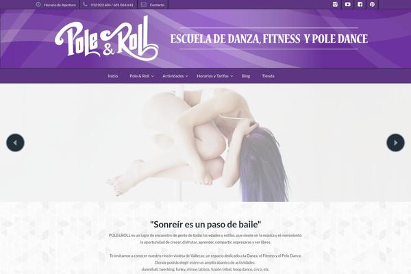 poleandroll.com site used Gym-child