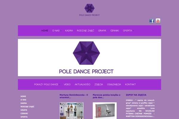 poledanceproject.pl site used Poledance