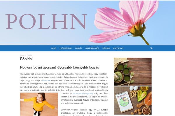 Newspaper theme site design template sample