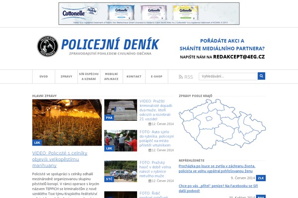 policejnidenik.cz site used Pd-theme