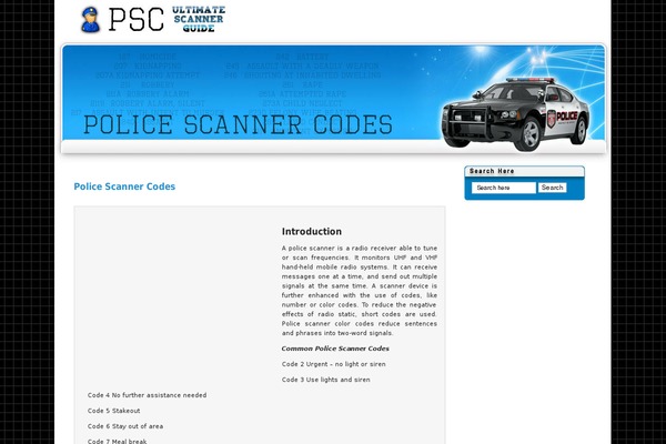 policescannercodes.net site used Inspiration-26