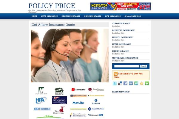 policyprice.com site used Bestnow