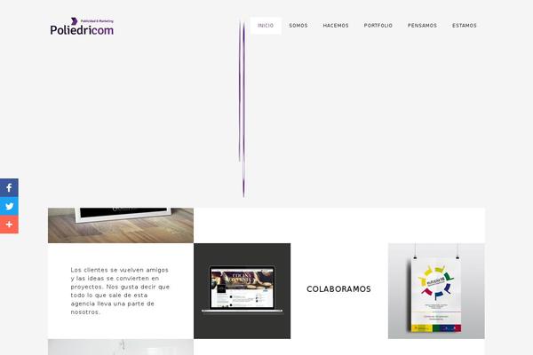 Buran theme site design template sample