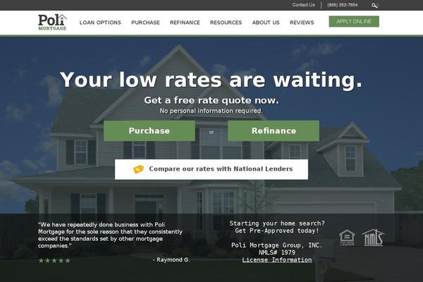 Site using CC Mortgage Calculator plugin