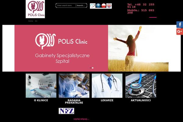 polisclinic.pl site used Polis