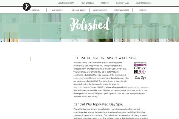 polishedspa.com site used Polishedspa