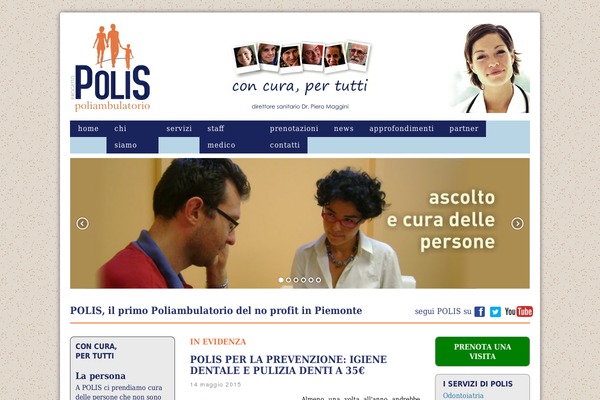 polistorino.it site used Polis_ver2