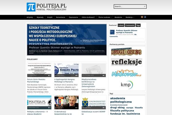 politeja.pl site used Arras WP theme