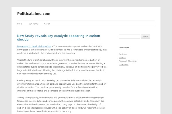Twenty Twelve theme site design template sample