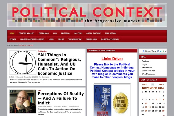 politicalcontext.org site used Redeve