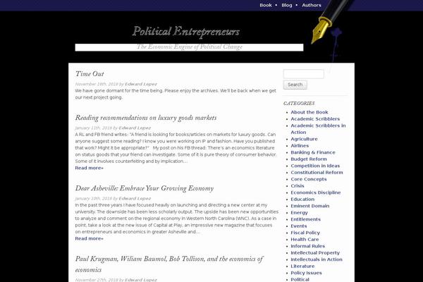 politicalentrepreneurs.com site used Madmen