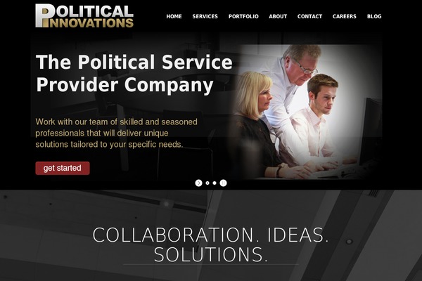 politicalinnovations.com site used Grandis-theme