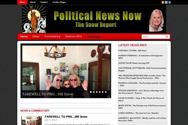 politicalnewsnow.com site used Newsflash