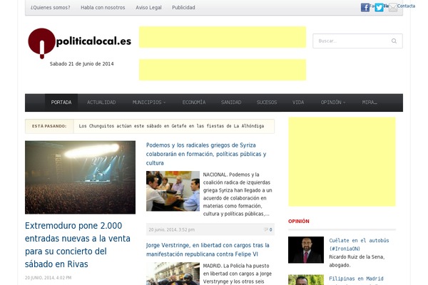 politicalocal.es site used The-rexnuevo