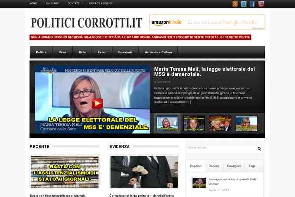 politicicorrotti.it site used London Live