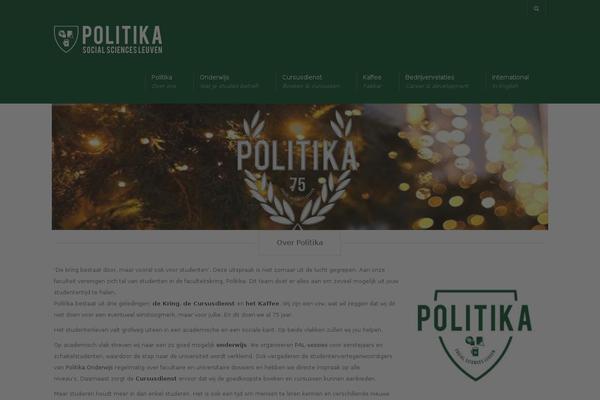 politika.be site used University