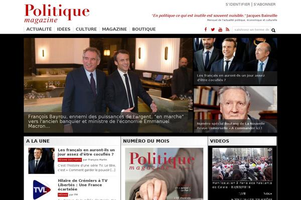 politiquemagazine.fr site used Polmag