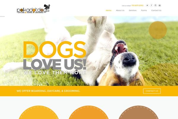 Construction theme site design template sample