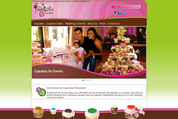 polkatotscupcakes.com site used Polka