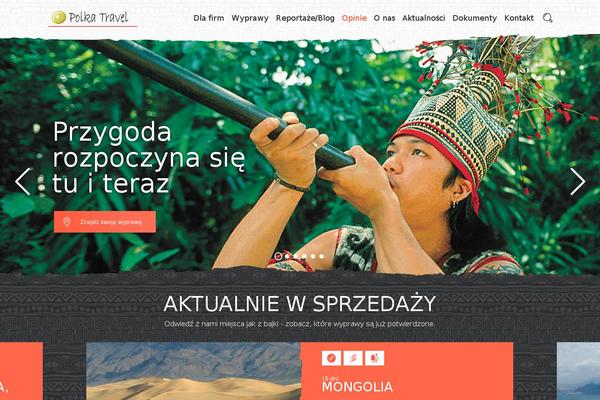 polkatravel.pl site used Polka