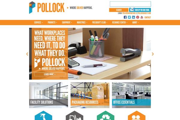 pollockpaper.com site used Pollock