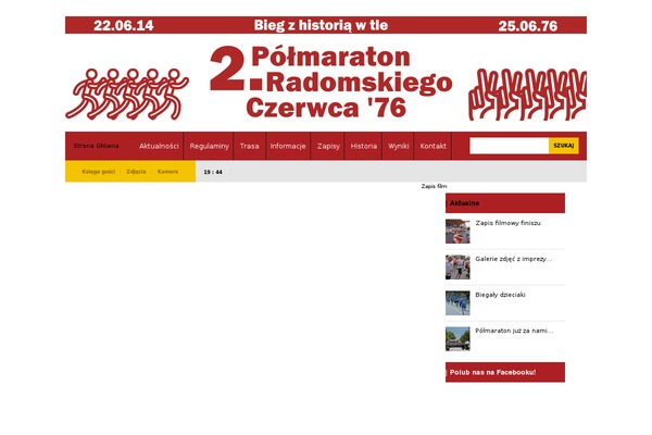 polmaratonradom.pl site used Dardania