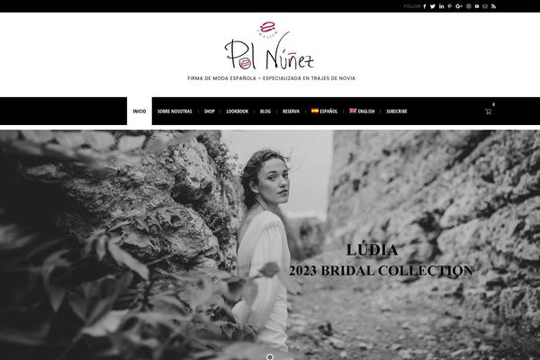 Novablog theme site design template sample