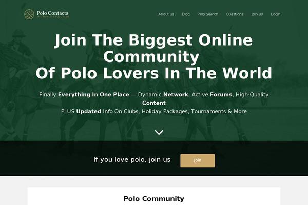 polocontacts.com site used Poloescapes