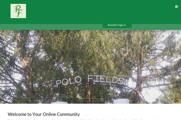 polofieldscommunityassociation.com site used Frontsteps-keystone