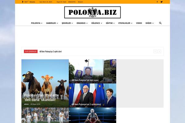 polonya.biz site used Polonyabiz