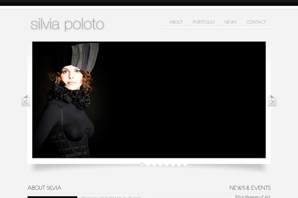 Silvia theme site design template sample