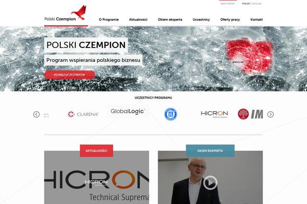 polskiczempion.pl site used Polskiczempion