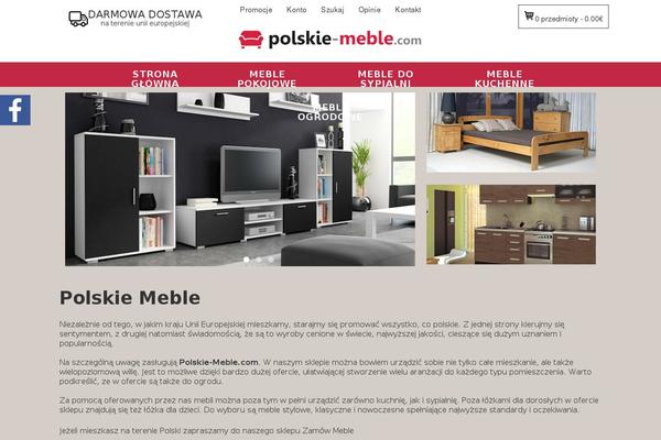 polskie-meble.com site used Polish-furniture