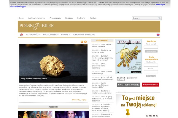 polskijubiler.pl site used BlogNews