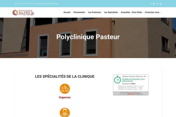 polyclinique-pasteur.fr site used Aleanta