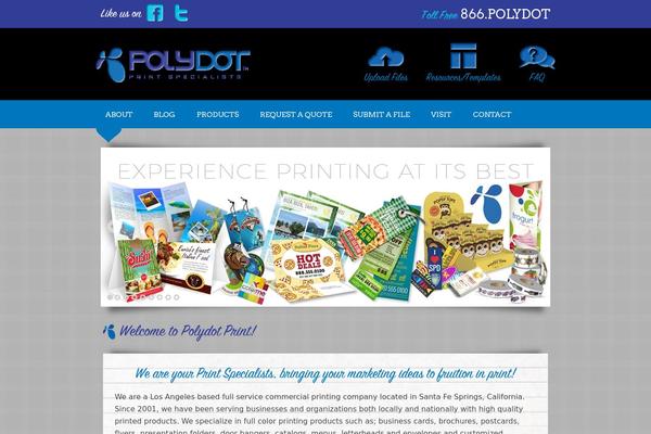 polydotprint.com site used Polydot
