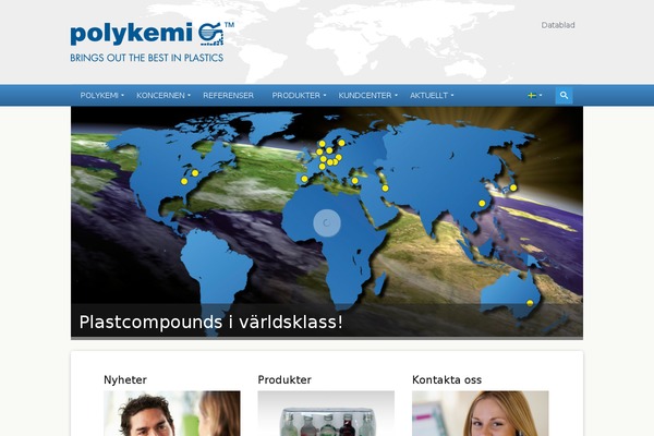 polykemi.se site used Wp-polykemi-theme