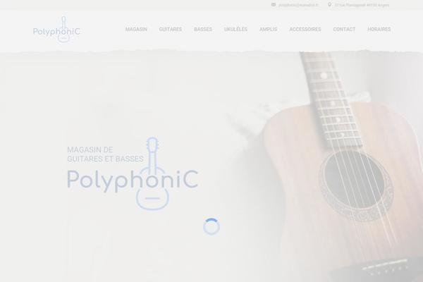 polyphonic.fr site used Agrikon