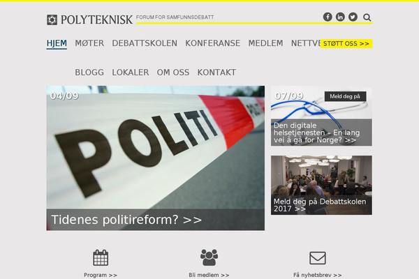 polyteknisk.no site used Polyteknisk