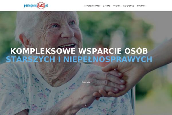 pomagamy24h.pl site used Pomagnew
