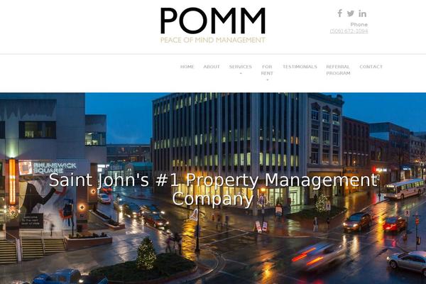 pomm.ca site used Pomm