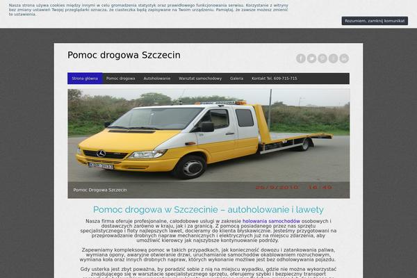 pomoc-drogowa-szczecin.pl site used Straight