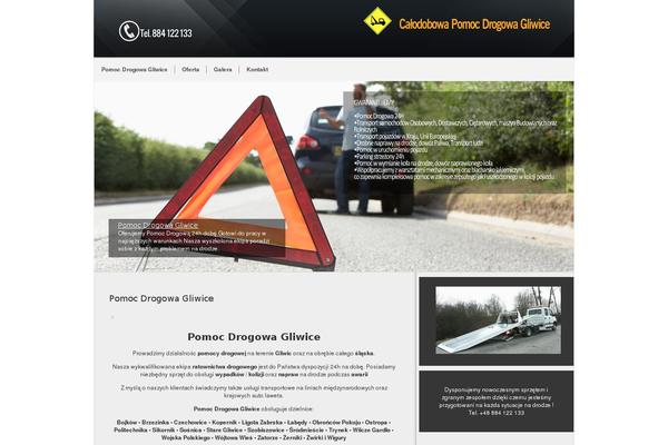 Autozone theme site design template sample