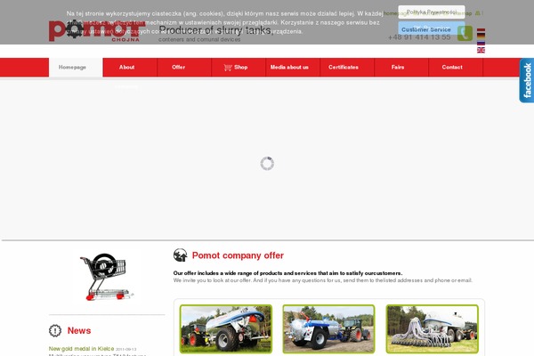 pomot.pl site used Stockpress