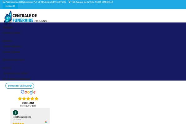 The7 theme site design template sample