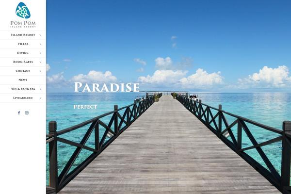 Avada theme site design template sample