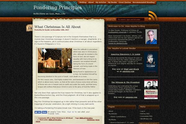 ponderingprinciples.com site used Soulvision