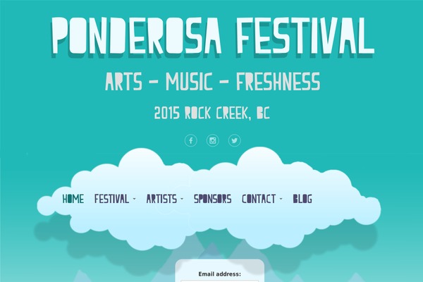 ponderosafestival.com site used Ponderosa-festival