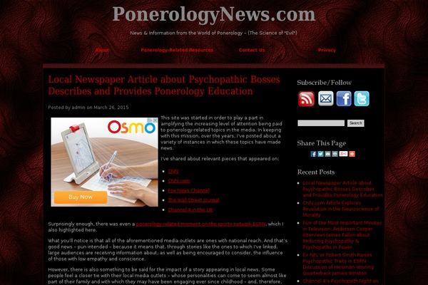 ponerologynews.com site used Dragonskin