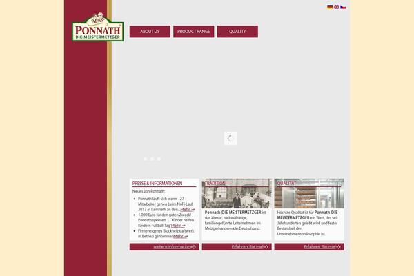ponnath.de site used Bootstraptwentyten
